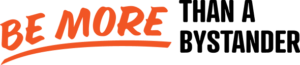Be more than a bystander logo